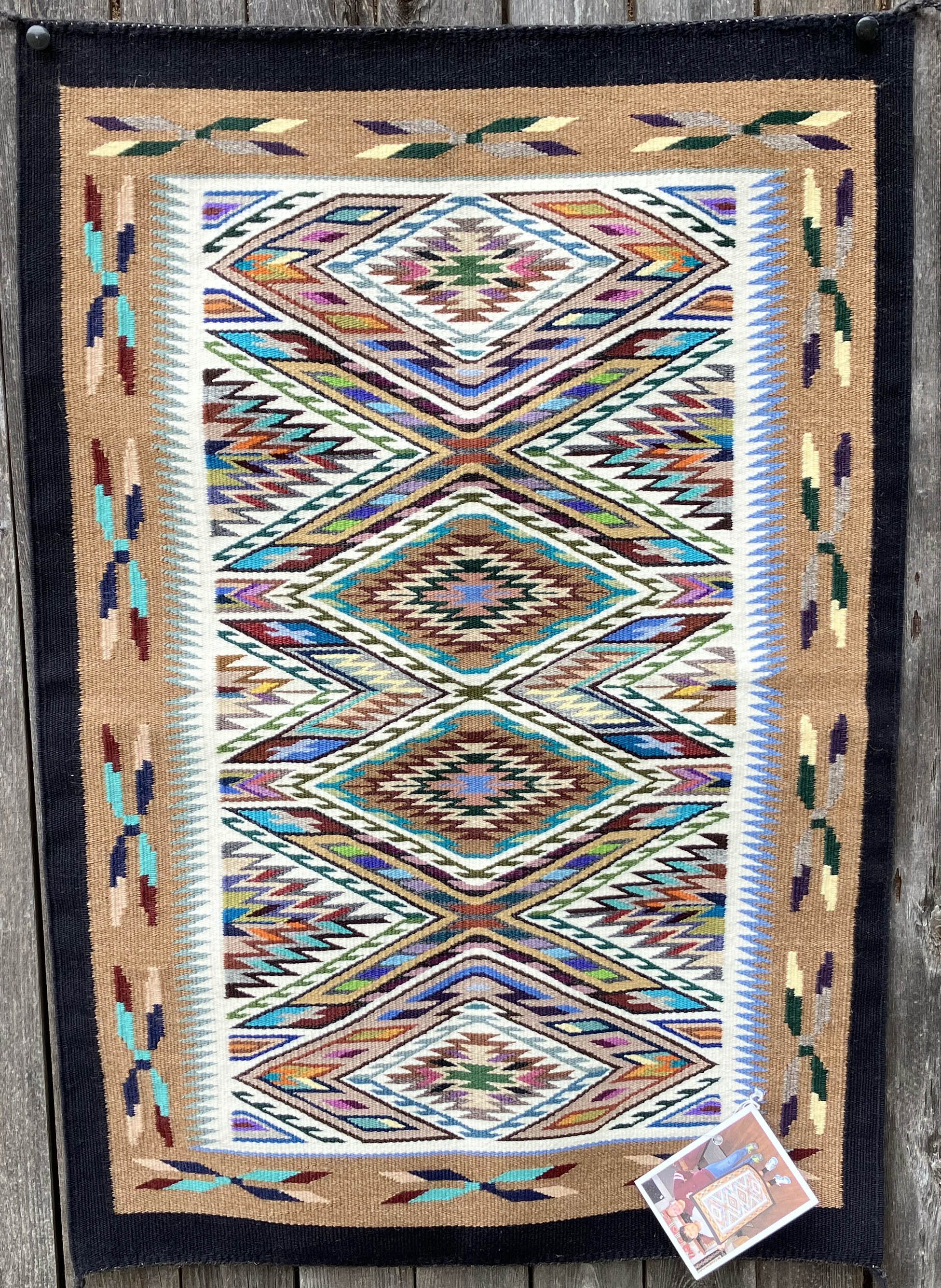 Bobbi Bitah | Navajo Weaving | Penfield Gallery of Indian Arts | Albuquerque, New Mexico